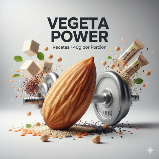 Vegeta POWER- 10 recetas altas en proteina